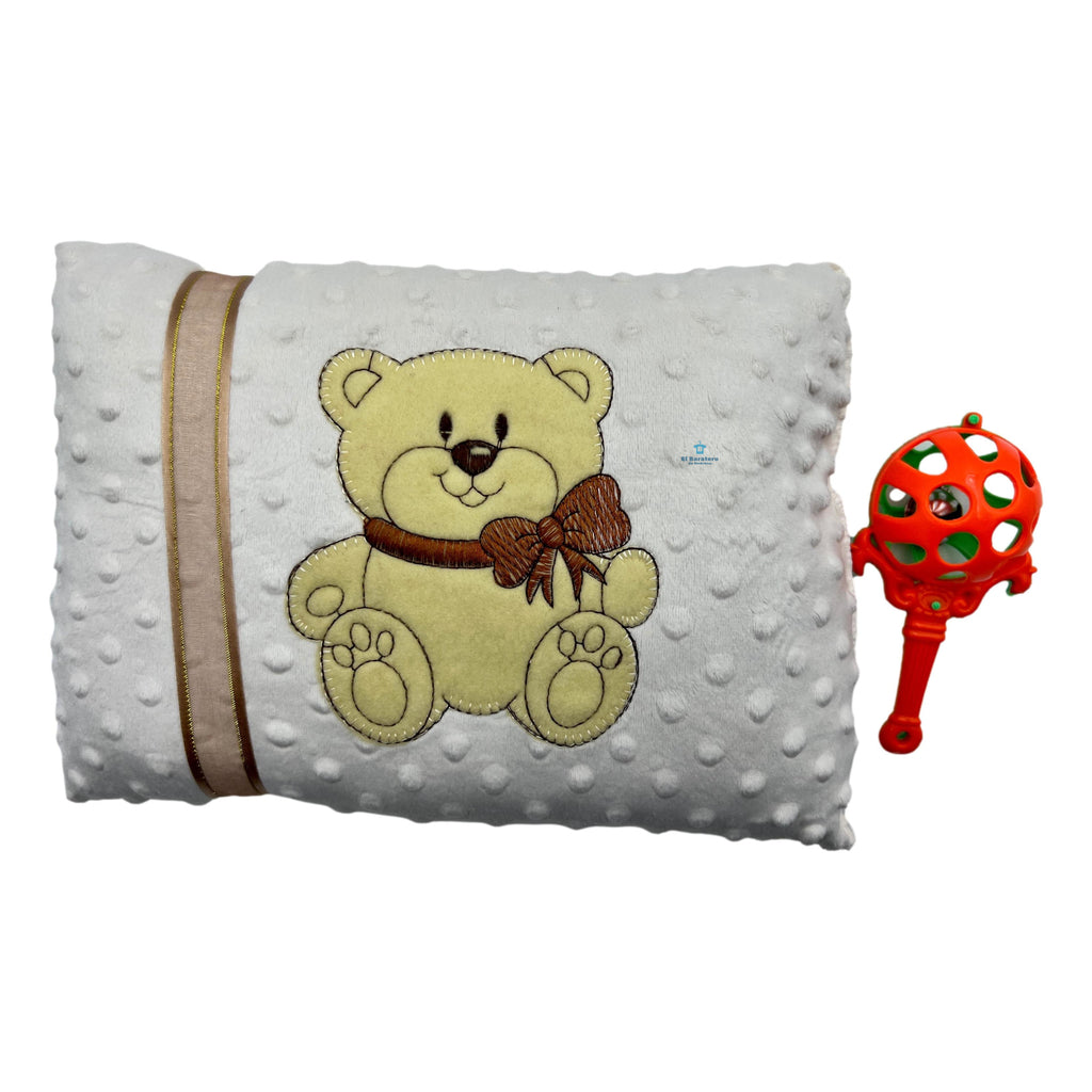 Almohada Para Bebé Con Sonaja Recién Nacido