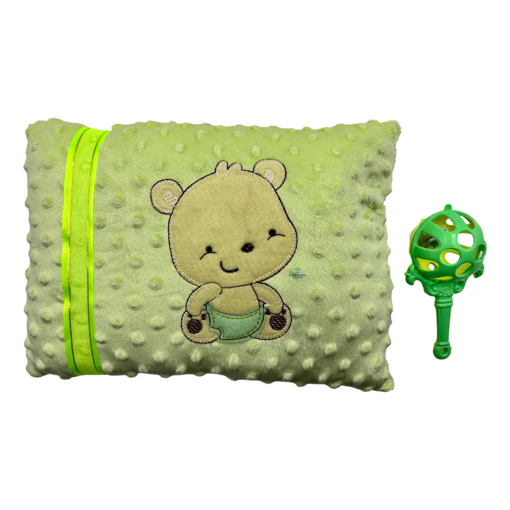 Almohada Para Bebé Con Sonaja Recién Nacido