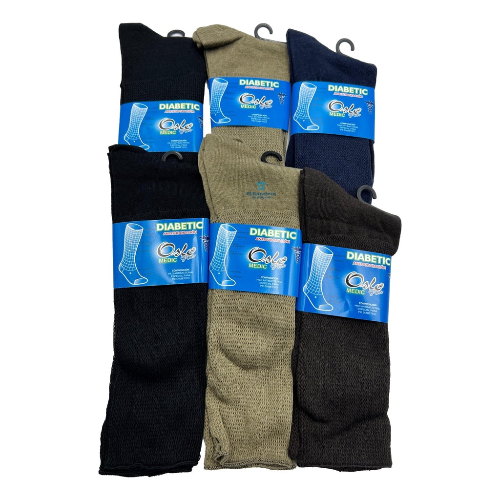 6 Pares Calcetines Caballero Economico Oslo