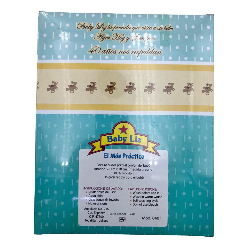 Paquete 4 Sabanas Para Bebe Recien Nacido 100% Algodón Liz