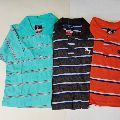 Playera Libra Polo Rayas Niño