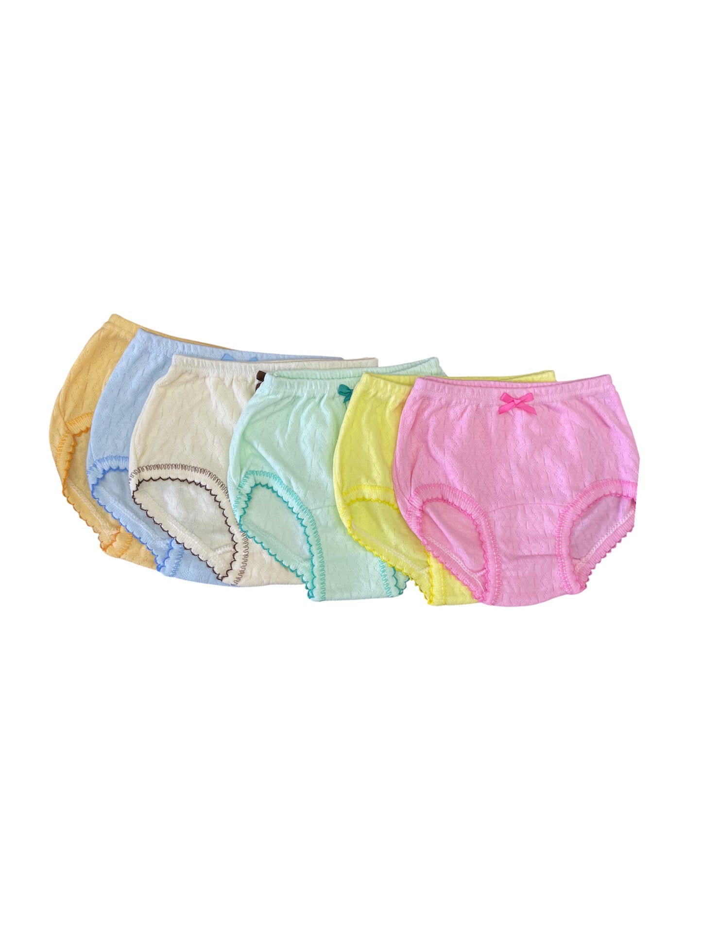 Pantaleta Calzón 8-12 Para Niña Algodón RF