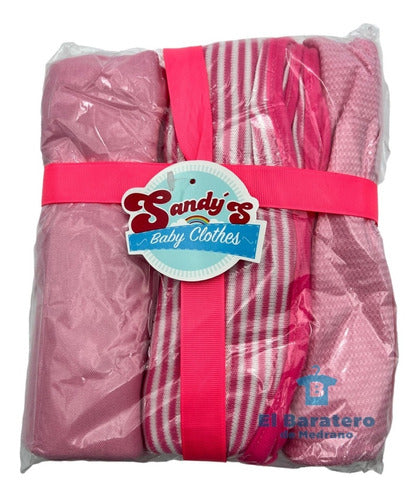 3 Frazadas Cobijita Bebe Suave Sandys