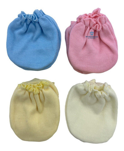 12 Pares Manoplas Guantes Bebe Dress