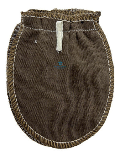 12 Pares Manoplas Guantes Bebe Mayoreo Niña Niño Moño