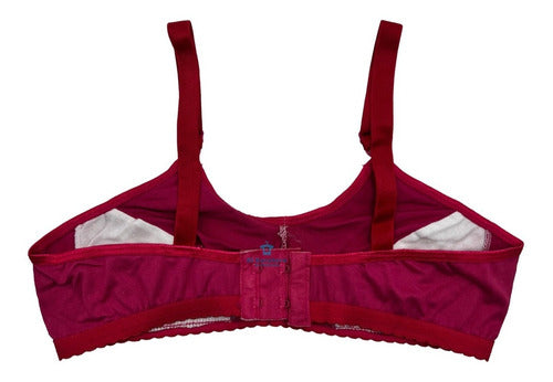 12 Pzs Corpiño Top Para Niñas De Algodón Carmen T/a Broche
