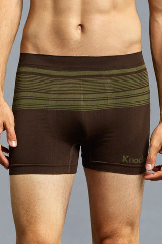 Boxer Knocker Caballero Ms031m Mayoreo 12 Pzas