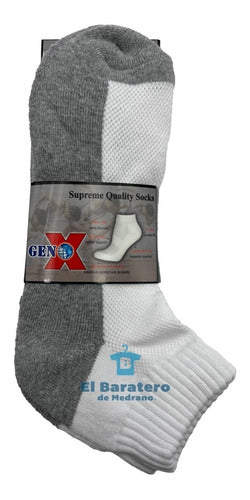 6 Pares Tin Hombre Acolchado Max Confort Xa