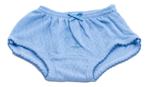 Pantaleta Calzón 2-6 Para Niña Algodón RF