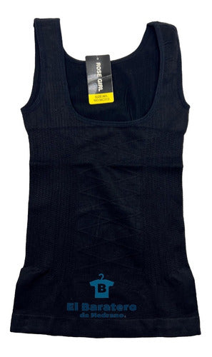 6 Piezas Blusa Faja Microfibra Rose