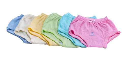 Pantaleta Calzón 2-6 Para Niña Algodón RF