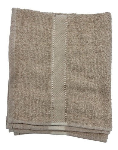 Toalla De Manos Hotelera 105x55cm Algodón Caricia