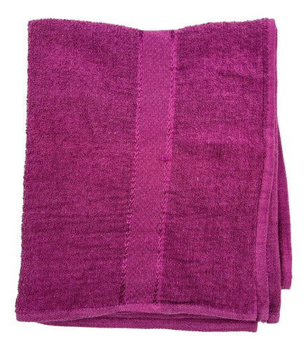 Toalla De Manos Hotelera 105x55cm Algodón Caricia