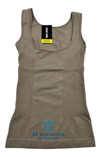 6 Piezas Blusa Faja Microfibra Rose