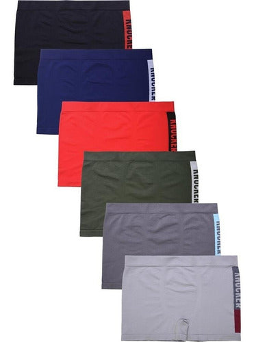 Boxer Knocker Caballero Ms0066m Mayoreo 12 Pzas