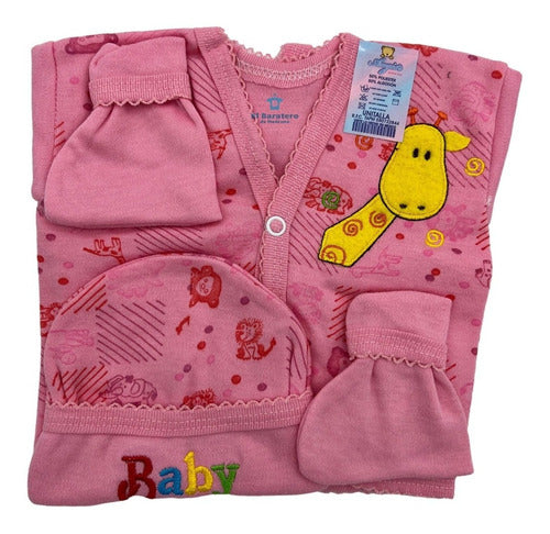Set De Bienvenida Para Recién Nacido (4 Piezas)