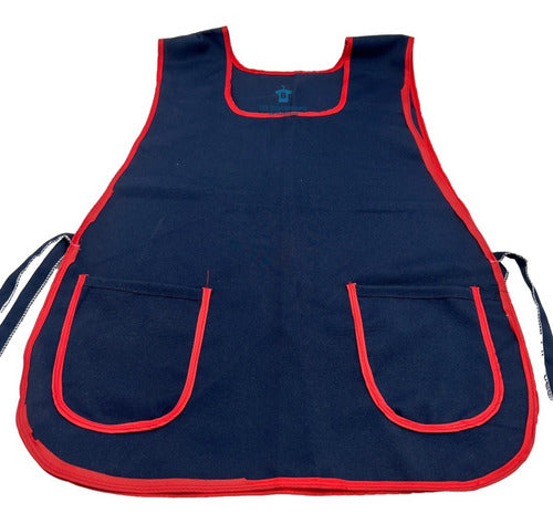 Mandil Delantal Cocina Multiusos Unisex Liso Economico Garci