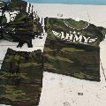 Traje Chemita 2-12 Manga Corta Camuflajeado