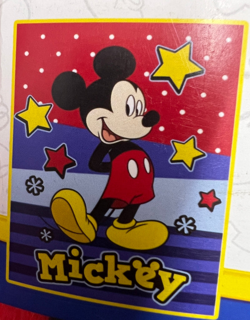 Frazada Digital Cobertor Suave 80cm X 1.00m Mickey Mouse