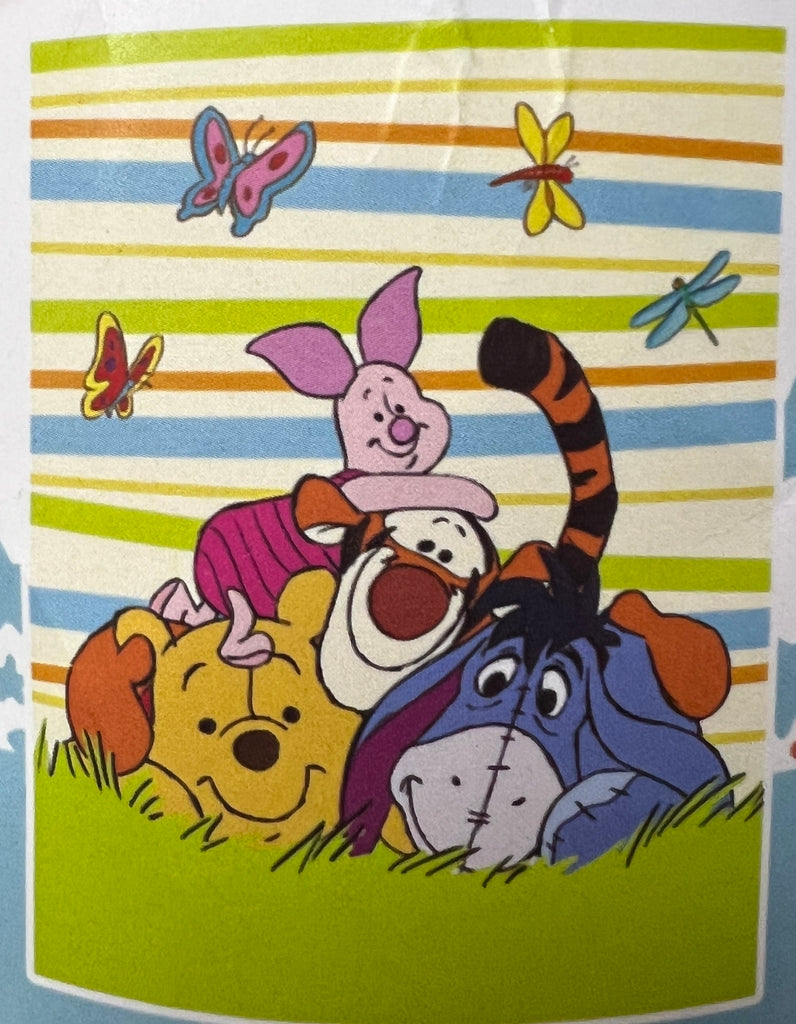 Frazada Digital Cobertor Suave 80cm X 1.00m Winnie Pooh