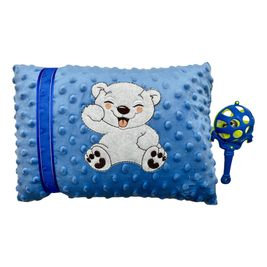 Almohada Para Bebé Con Sonaja Recién Nacido