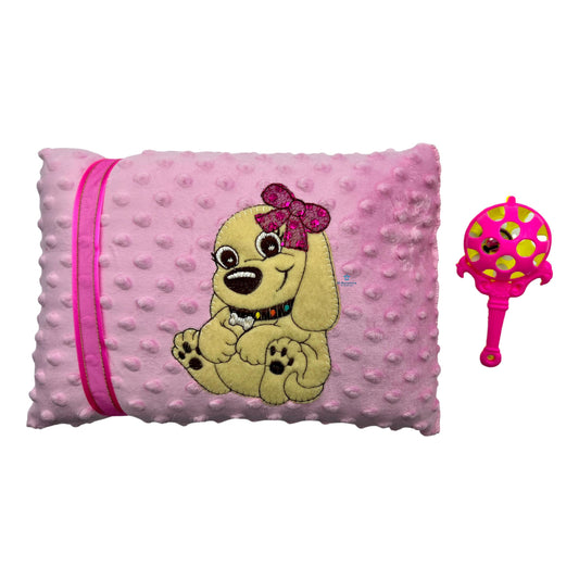 Almohada Para Bebé Con Sonaja Recién Nacido