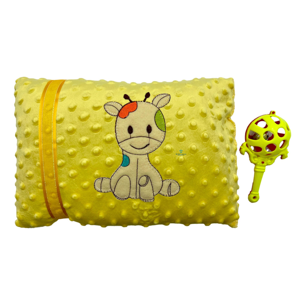 Almohada Para Bebé Con Sonaja Recién Nacido