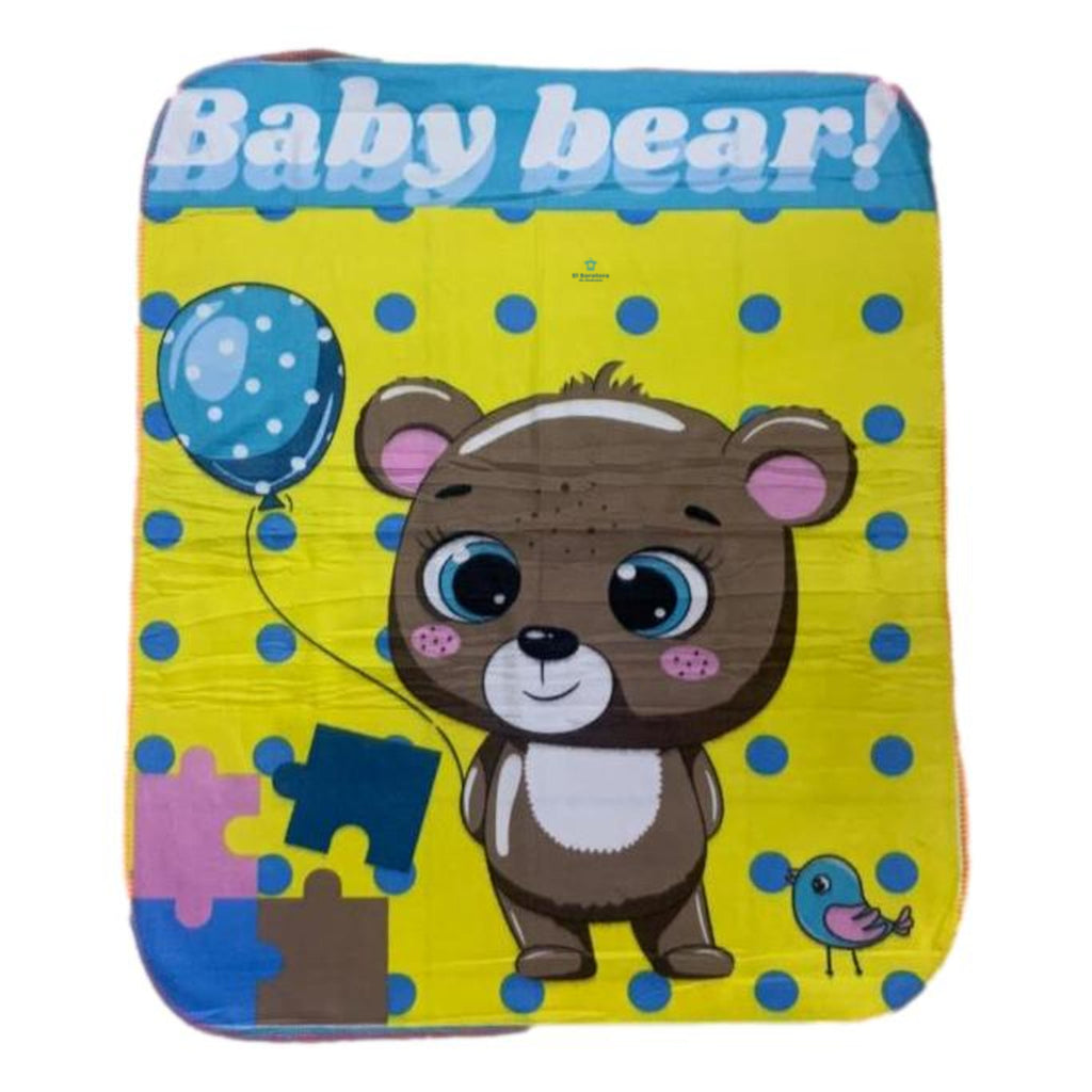 Frazada Cobijita Bebe Económica Suave Pepito