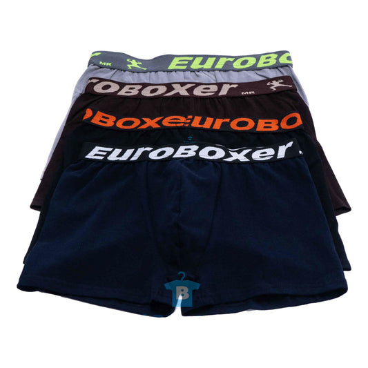 12 Piezas Bóxer Biker Algodón Super Extra Hombre Euroboxer