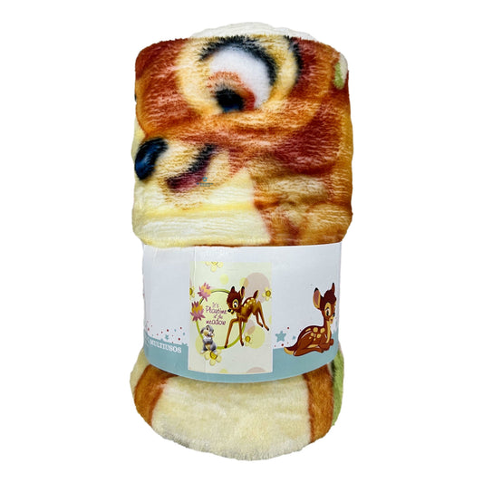 Frazada Digital Cobertor Suave 80cm X 1.00m Bambi