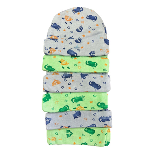 12 Piezas Gorro Bebe Niña Niño Mayoreo Estampado