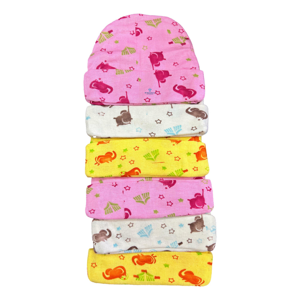 12 Piezas Gorro Bebe Niña Niño Mayoreo Estampado