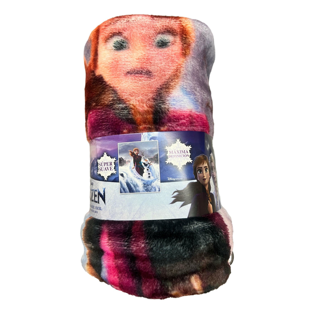 Frazada Digital Cobertor Suave 80cm X 1.00m Frozen