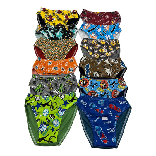 Bikini Calzón Para Niño Económico Colores Lopez