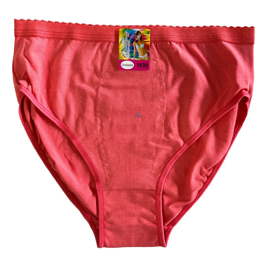 6 Piezas Pantaleta Bikini Algodón Dama Chavez 1030