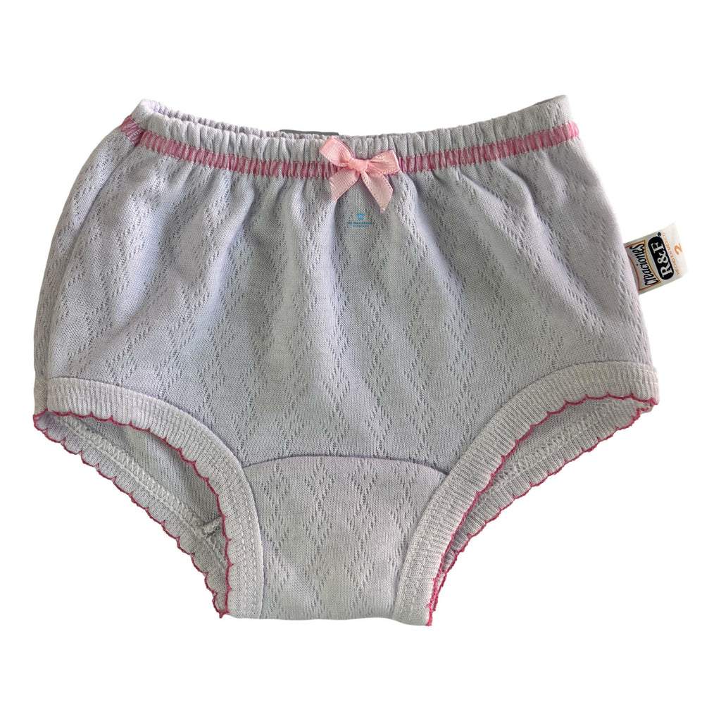 Pantaleta Calzón 8-12 Para Niña Algodón RF