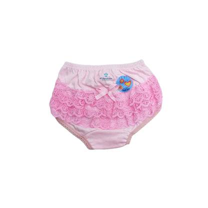 Panties Calzones Pantaleta Niña Olan Algodón Chacha