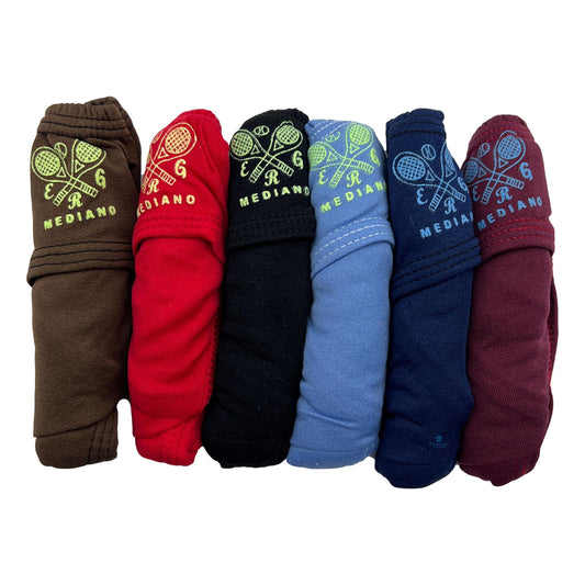 6 Piezas Bikini Calzón Trusa Ajustable Para Niño Raquet