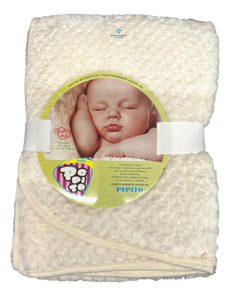Frazada Cobijita Bebe Polar Extra Suave Pepito