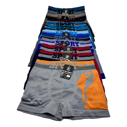 12 Boxer Caballero Microfibra Mayoreo Jaime Emotions