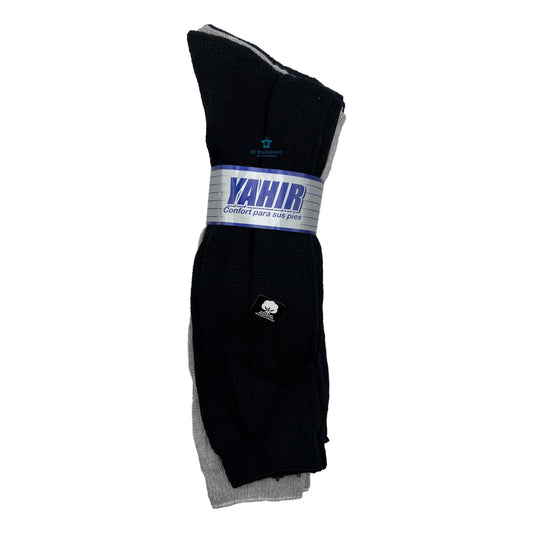 12 Pares Calcetines Caballero Vestir Economico Yahir