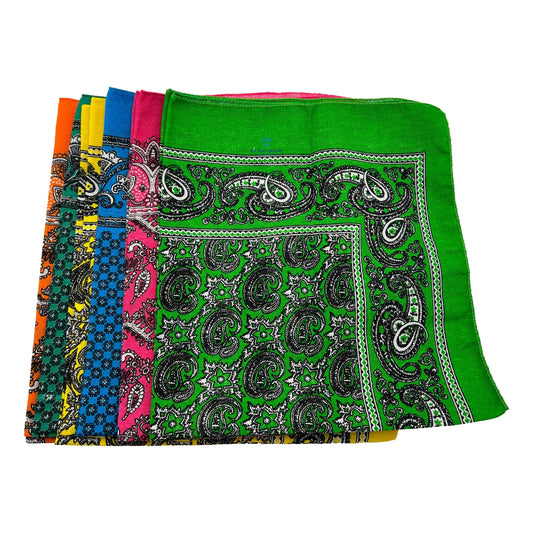 12 Paliacate Colores Niño Adulto Mayoreo Fiesta Fino
