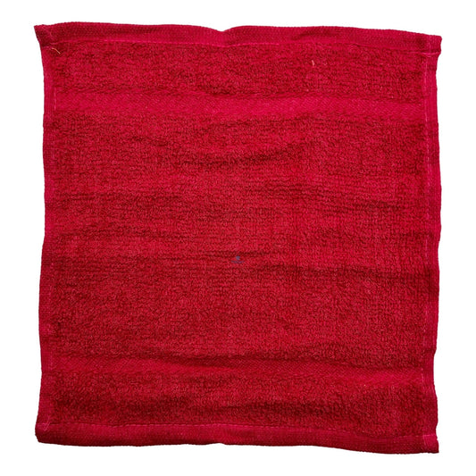 12 Pzs Toalla Facial Algodón Económica Mayoreo 30x30 Cms