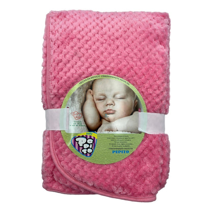 Frazada Cobijita Bebe Polar Extra Suave Pepito