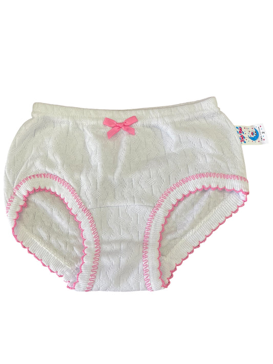 Pantaleta Calzón 8-12 Para Niña Algodón RF