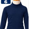 Playera Aries Infantil C/Ruso Marino Talla 6