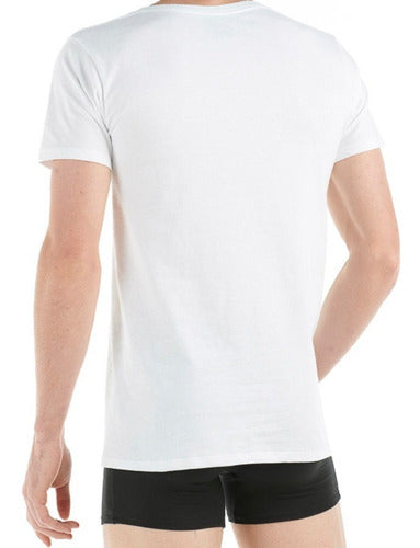 Playera Interior Optima De Hombre Cuello V 1 Pieza