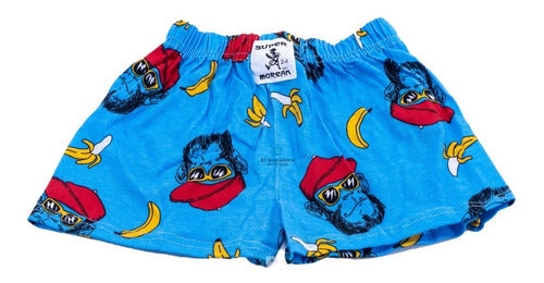 12 Pzs Boxer Hombre Fantasia Algodón Estampado Morgan