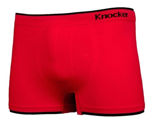 6 Boxer Knocker Microfibra Juvenil
