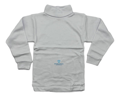 12 Playeras Cuello Alto Tortuga Niño Y Niña Algodón